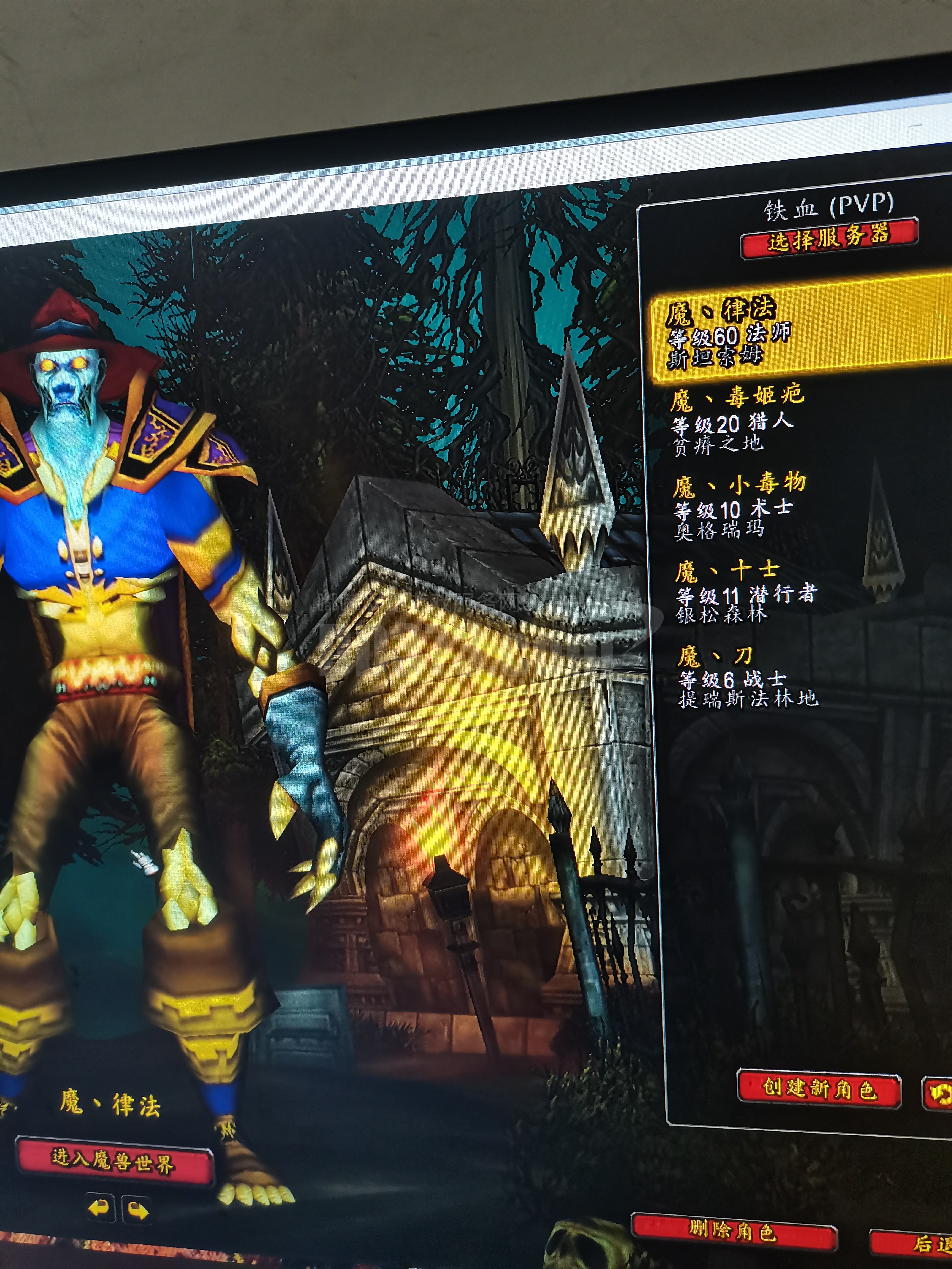 60亡灵法师,附魔253,载缝300
