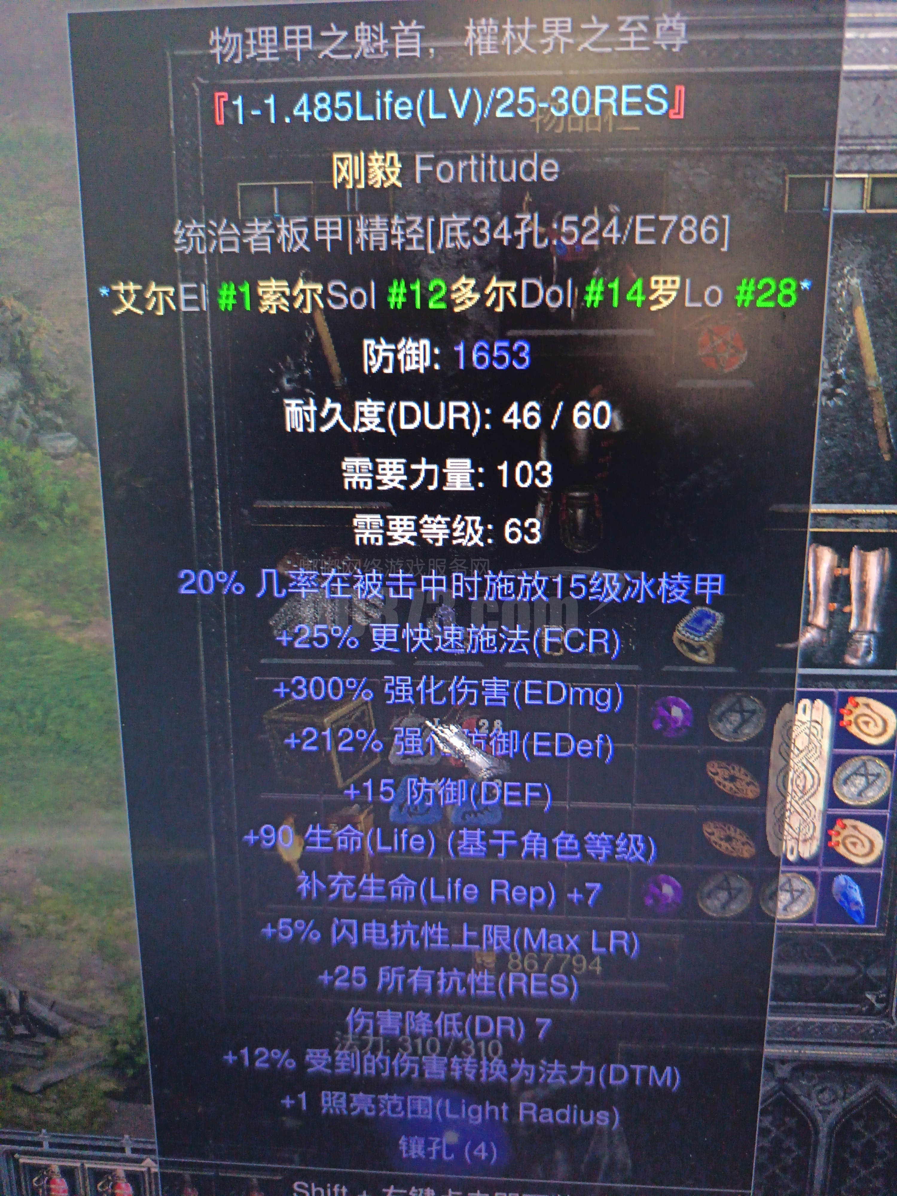 1血25抗反向极品人穿刚毅，底材12ed无毛执政官-DB20260120124511-86055-暗黑2：重制版国服符文之语交易平台 ...
